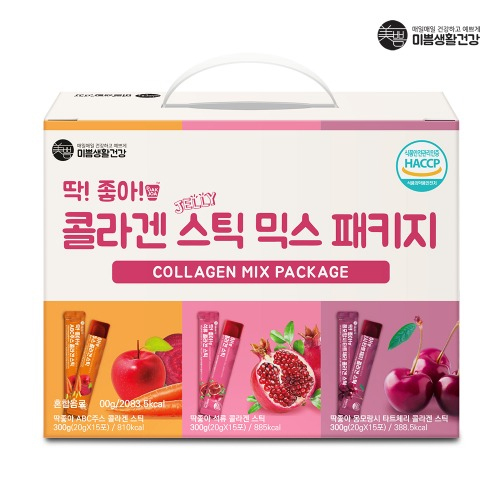 딱좋아 콜라겐 젤리스틱 믹스패키지