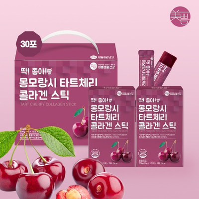 딱좋아 타트체리 콜라겐 젤리스틱 30포