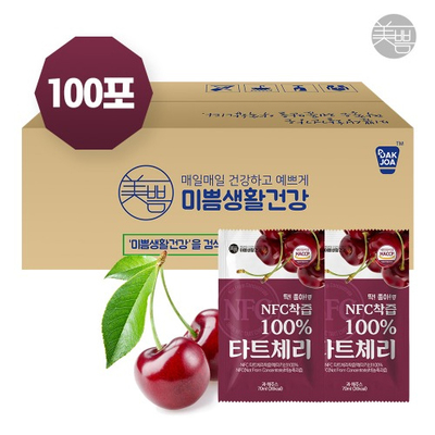딱좋아 NFC착즙 100% 타트체리즙 100포