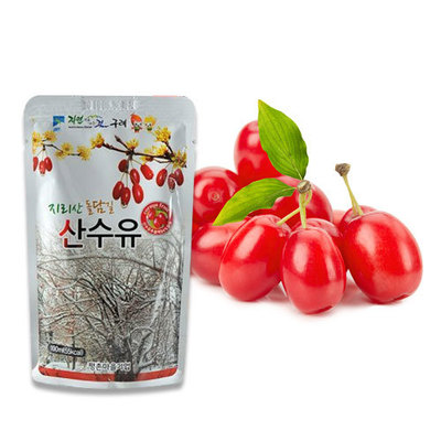 지리산 돌담길 산수유즙