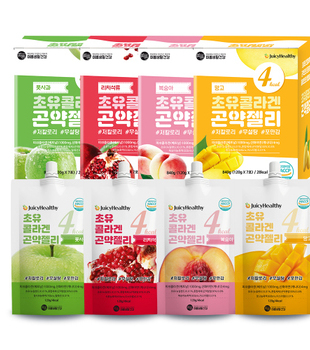 초유 콜라겐 곤약젤리 7입 (석류/망고/복숭아/풋사과)